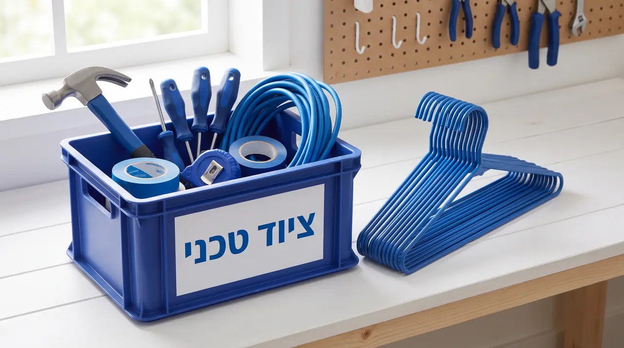 ארגז כלים ופתרונות אחסון - מניעת קניות כפולות במעבר דירה